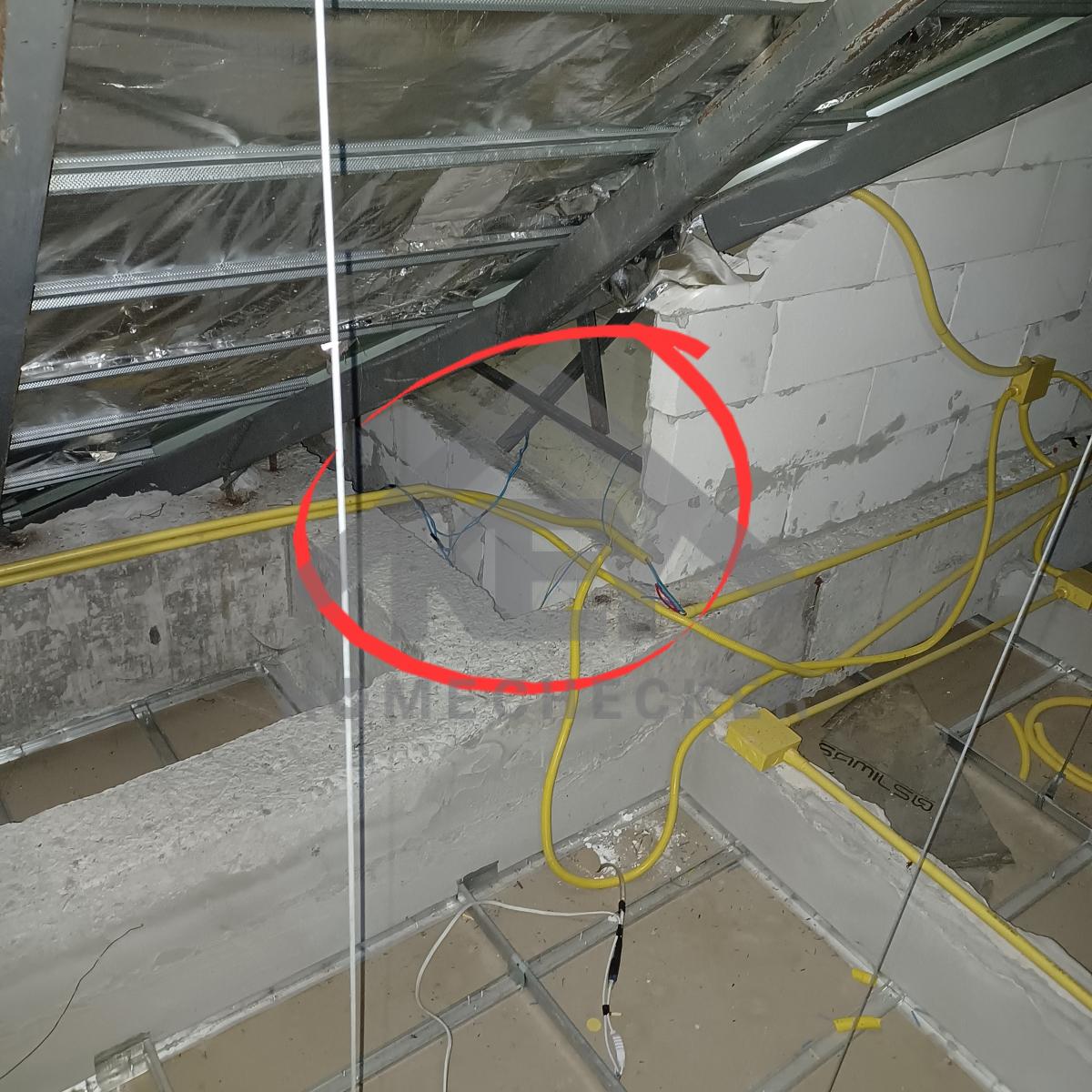 งานตรวจสอบหลังคา