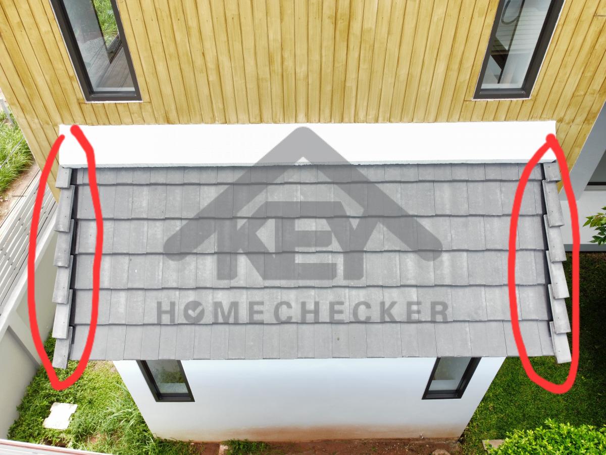 งานตรวจสอบหลังคา