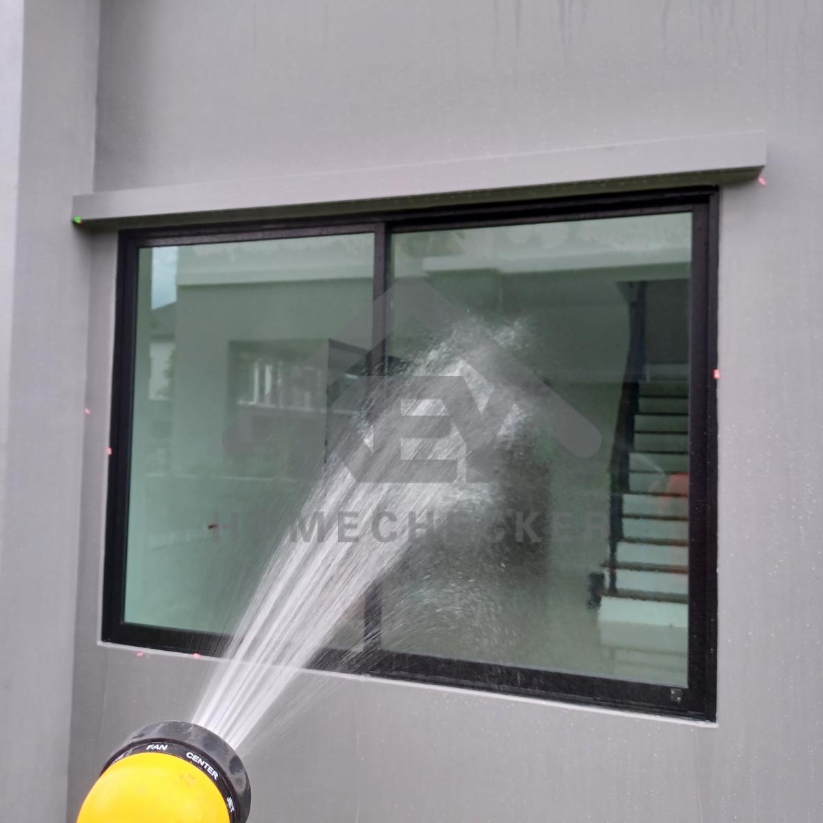 งานเทสน้ำ ประตูหน้าต่าง