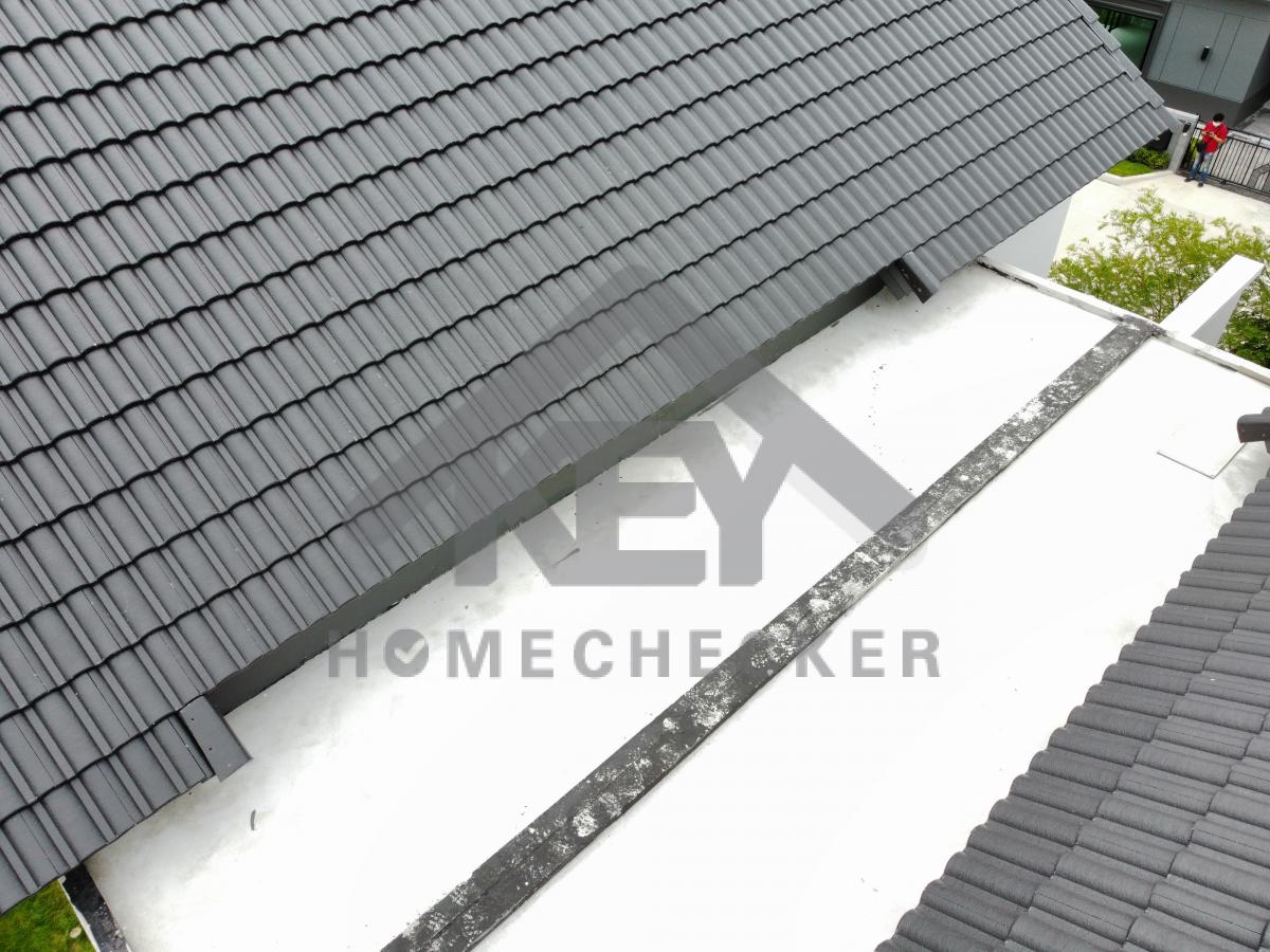 งานตรวจสอบหลังคา