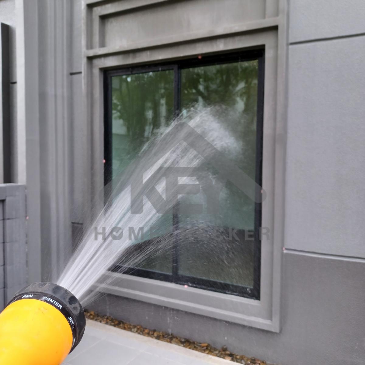 งานเทสน้ำ ประตูหน้าต่าง