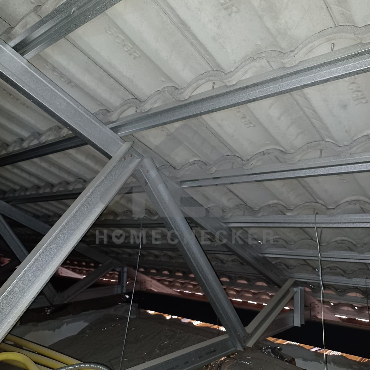 งานตรวจสอบหลังคา