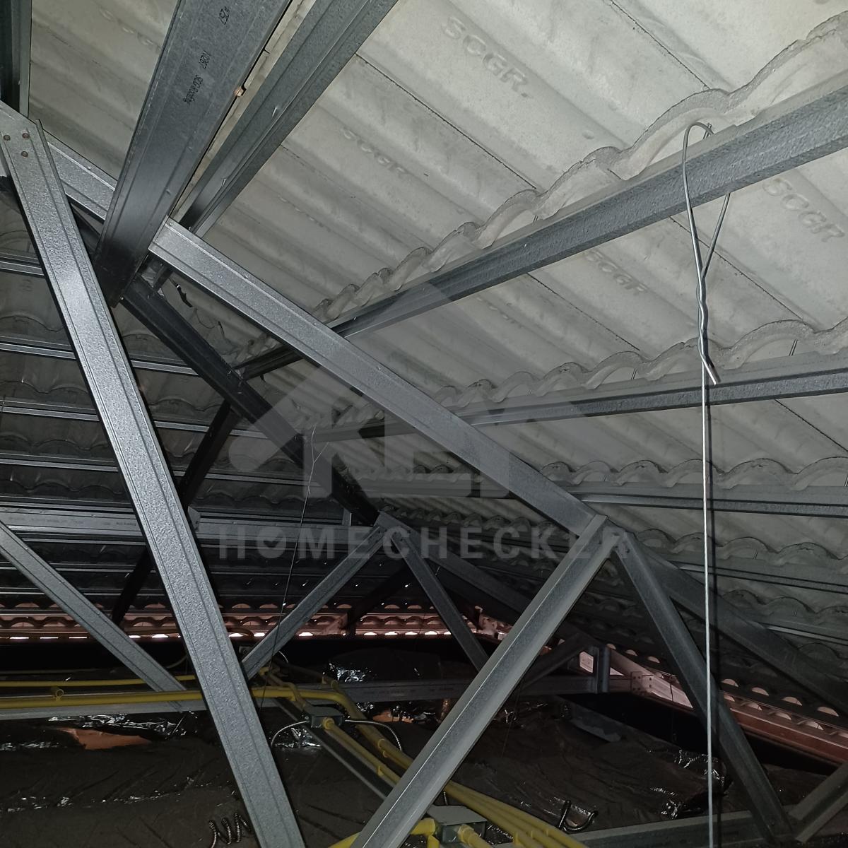 งานตรวจสอบหลังคา