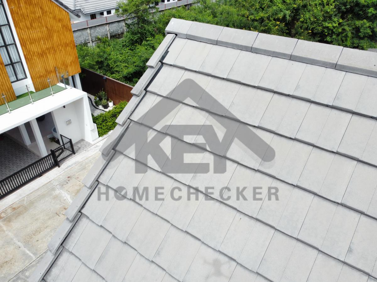 งานตรวจสอบหลังคา