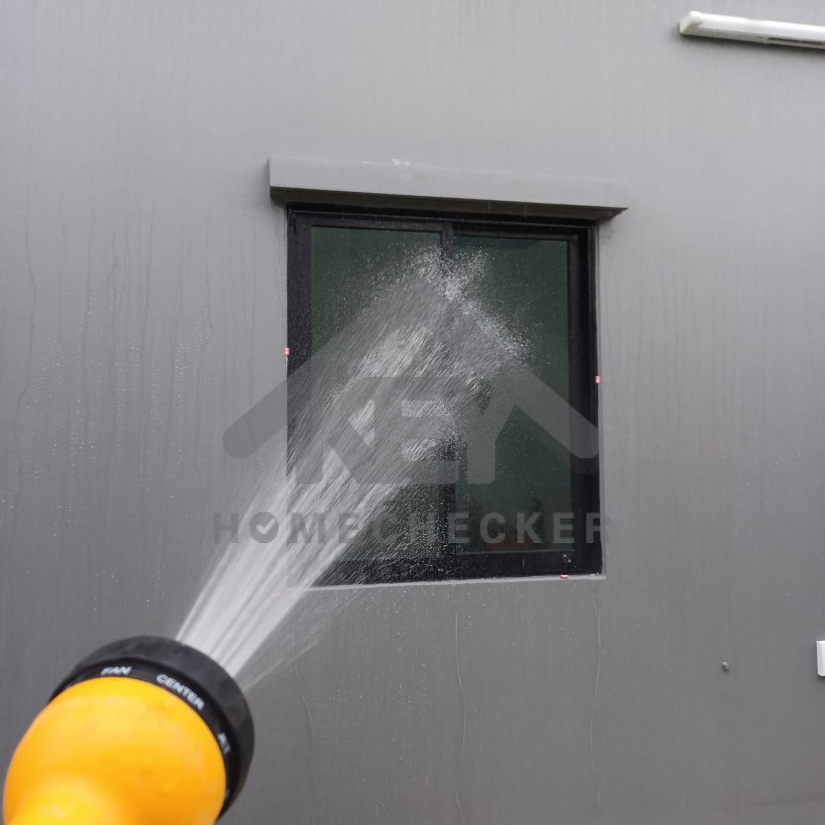 งานเทสน้ำ ประตูหน้าต่าง