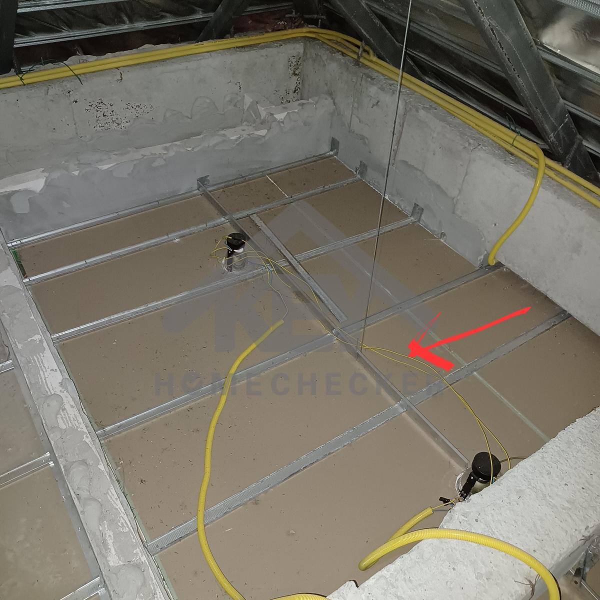 งานตรวจสอบหลังคา