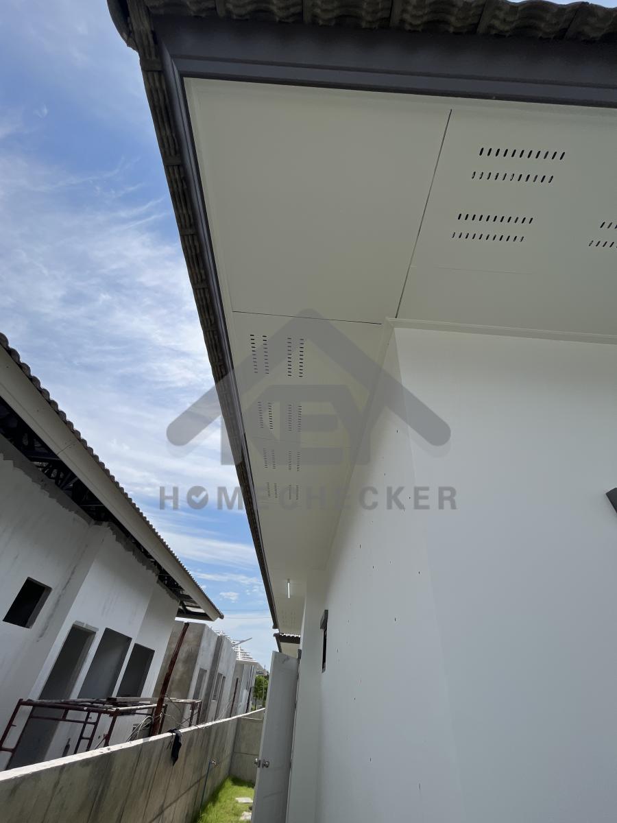 งานฝ้าชายคาและโครงฝ้า