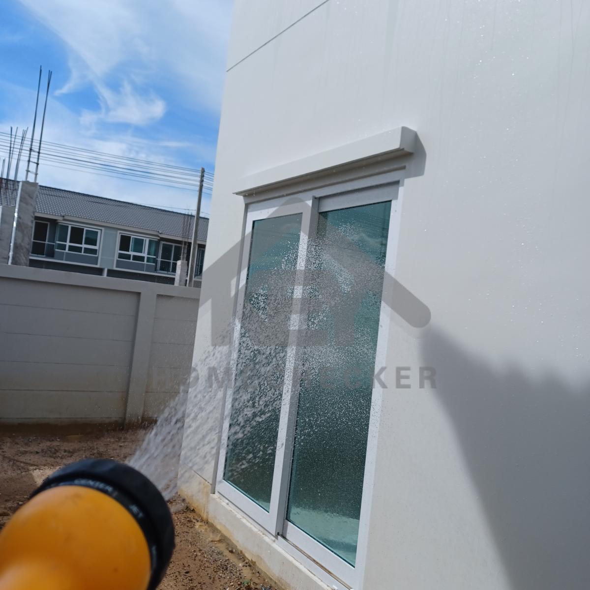 งานเทสน้ำ ประตูหน้าต่าง