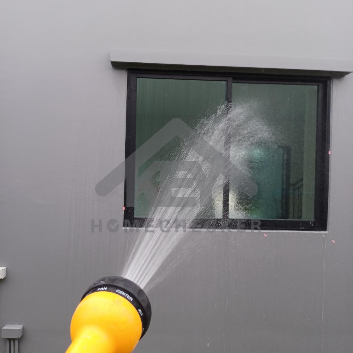 งานเทสน้ำ ประตูหน้าต่าง