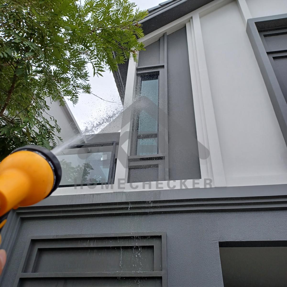 งานเทสน้ำ ประตูหน้าต่าง