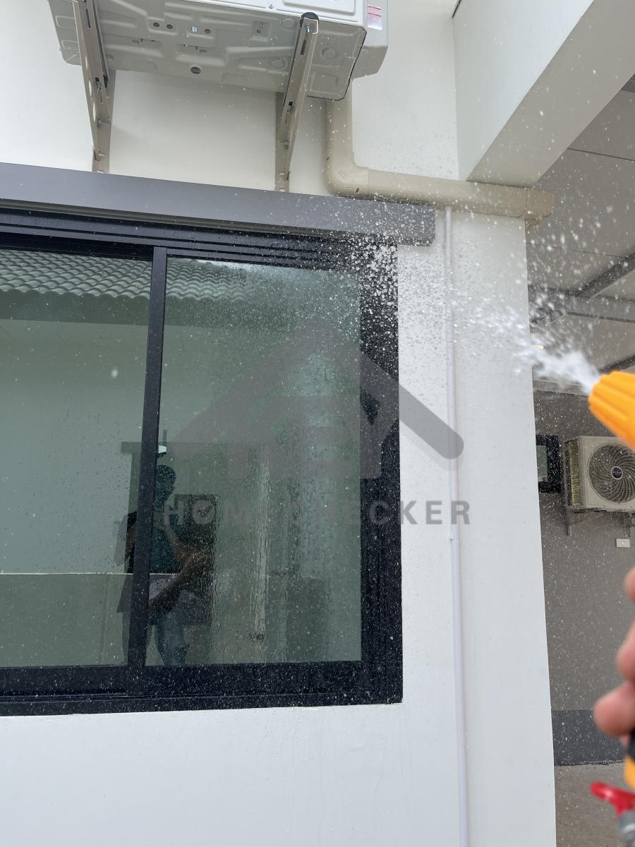 งานเทสน้ำ ประตูหน้าต่าง