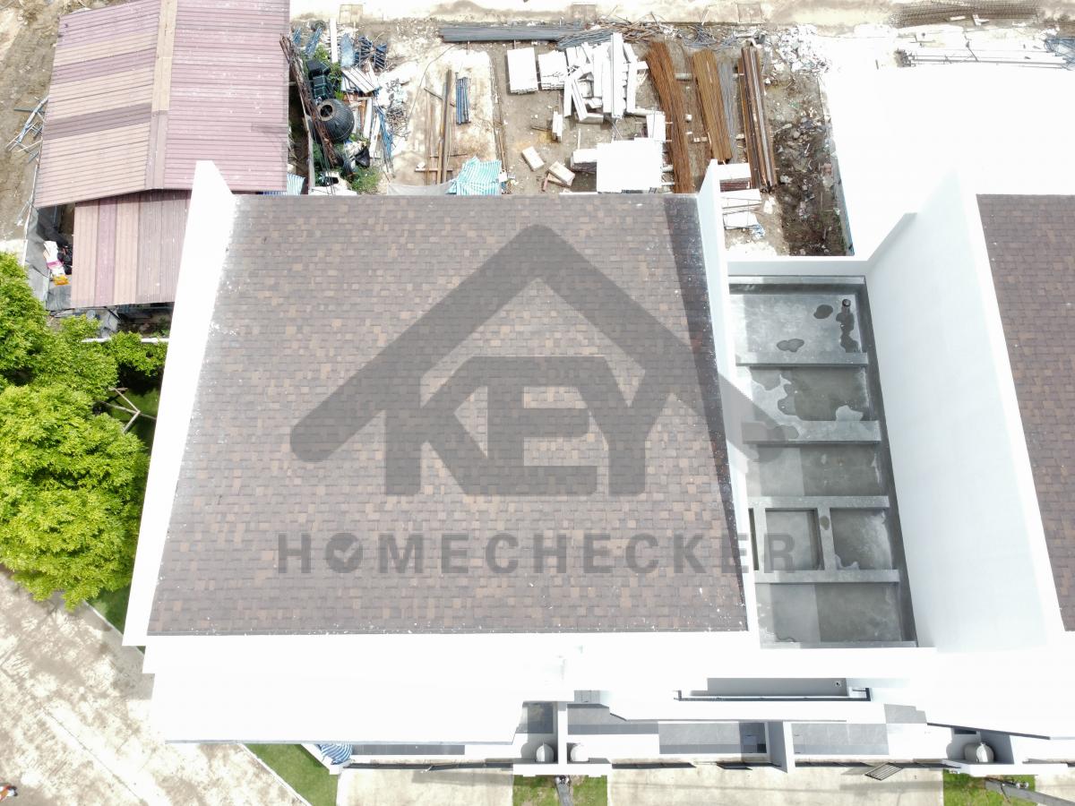 งานตรวจสอบหลังคา