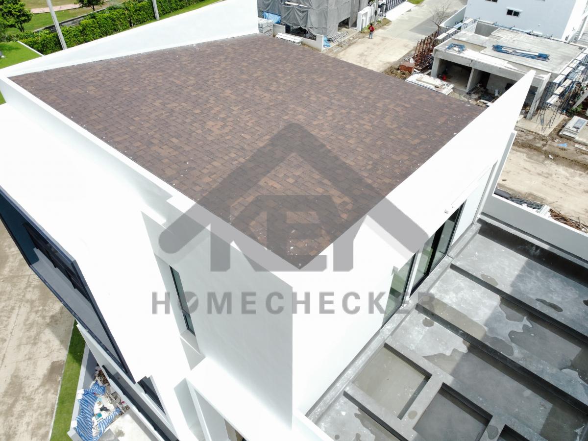 งานตรวจสอบหลังคา