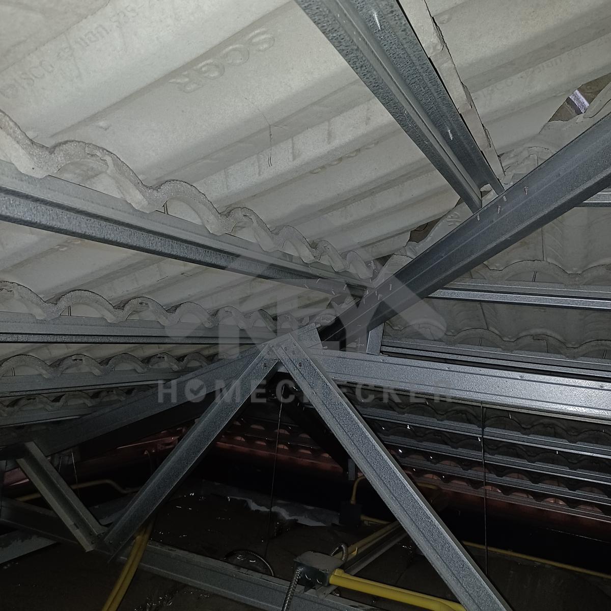 งานตรวจสอบหลังคา