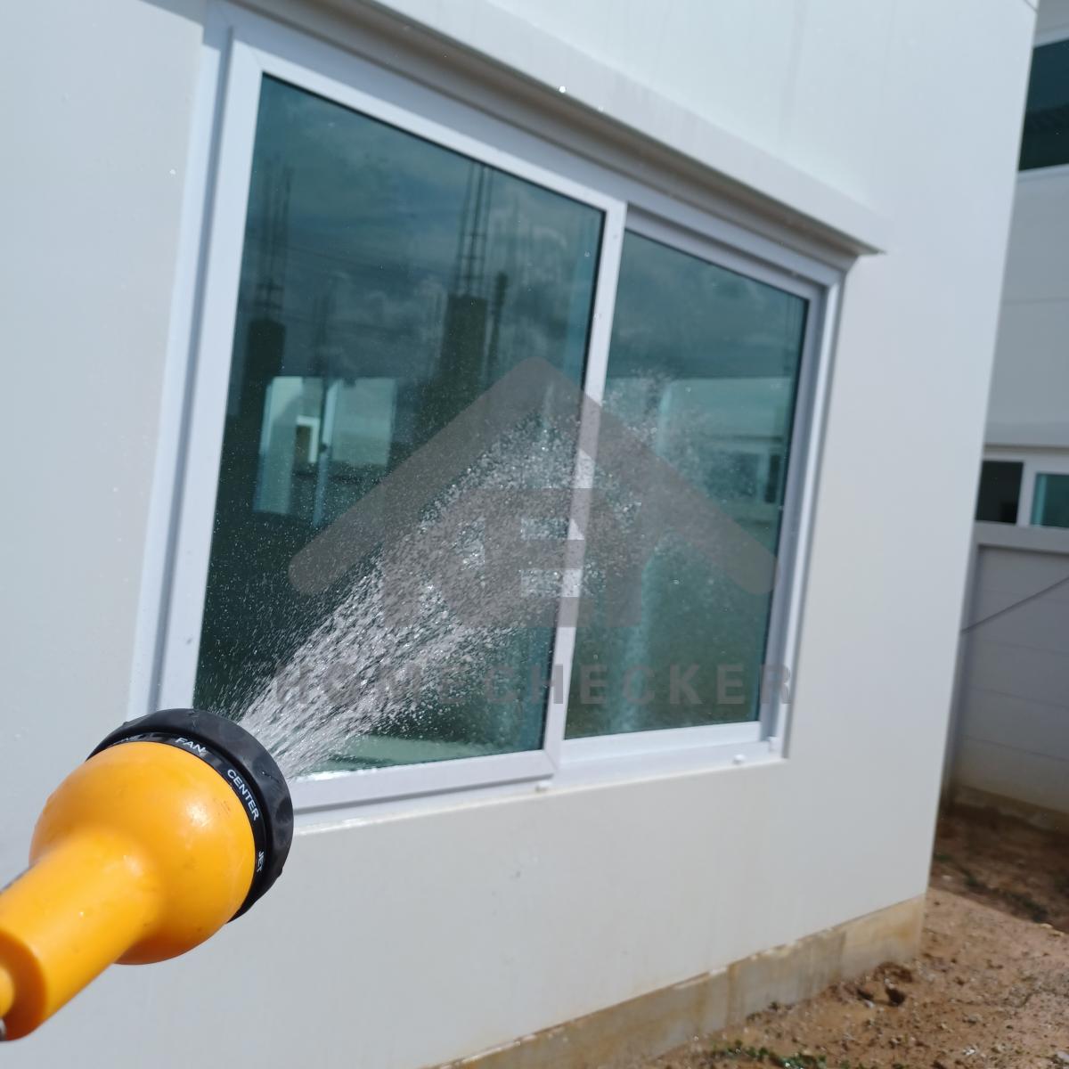 งานเทสน้ำ ประตูหน้าต่าง