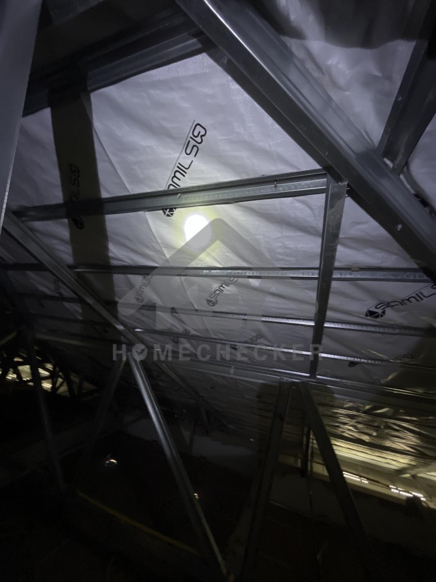 งานตรวจสอบหลังคา