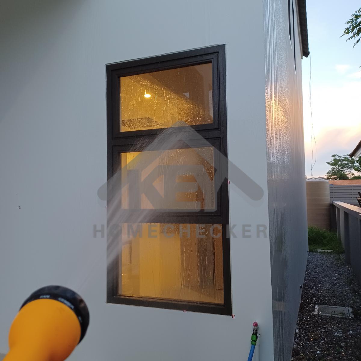 งานเทสน้ำ ประตูหน้าต่าง