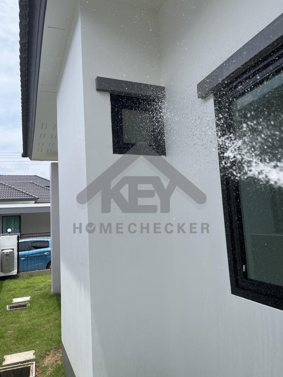 งานเทสน้ำ ประตูหน้าต่าง