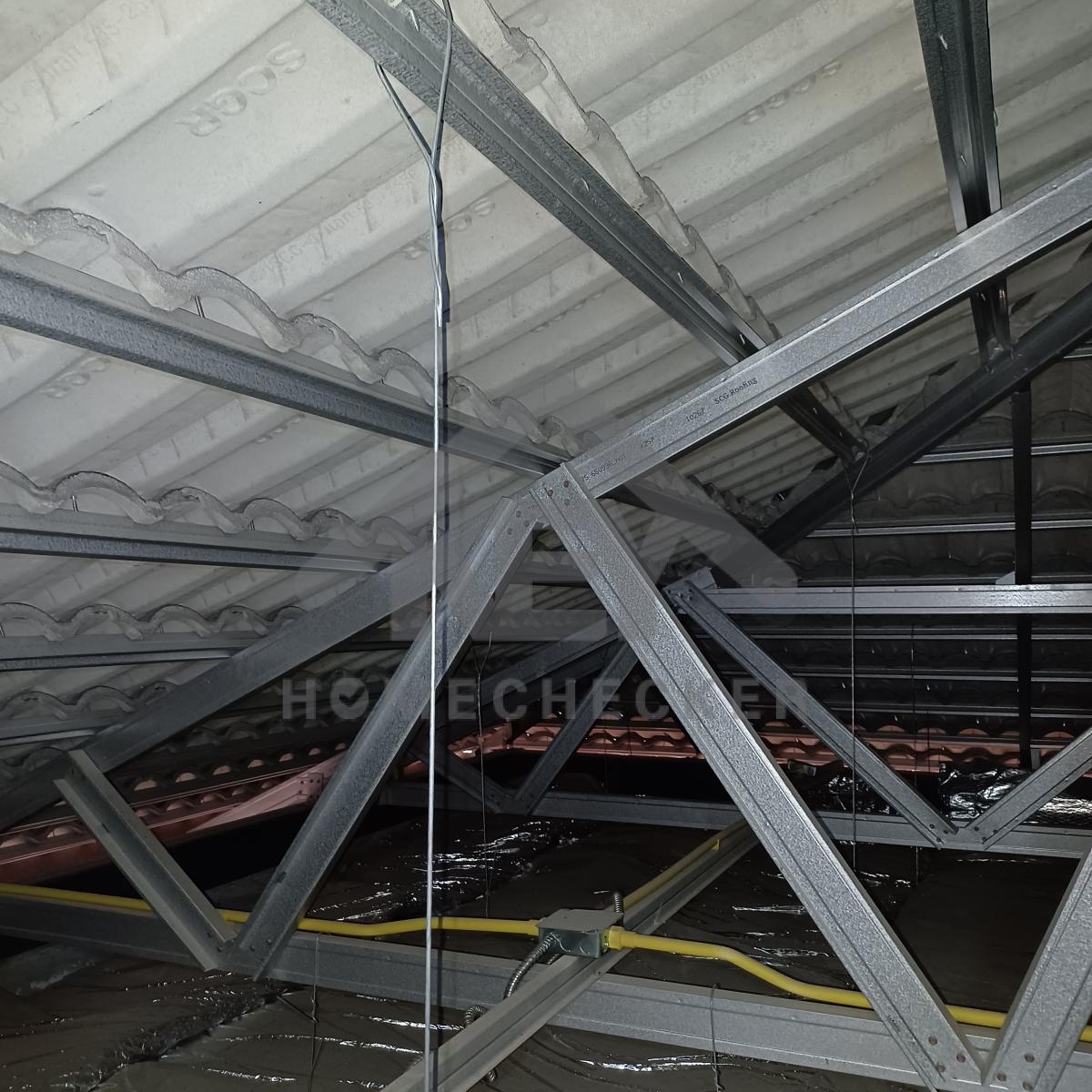 งานตรวจสอบหลังคา