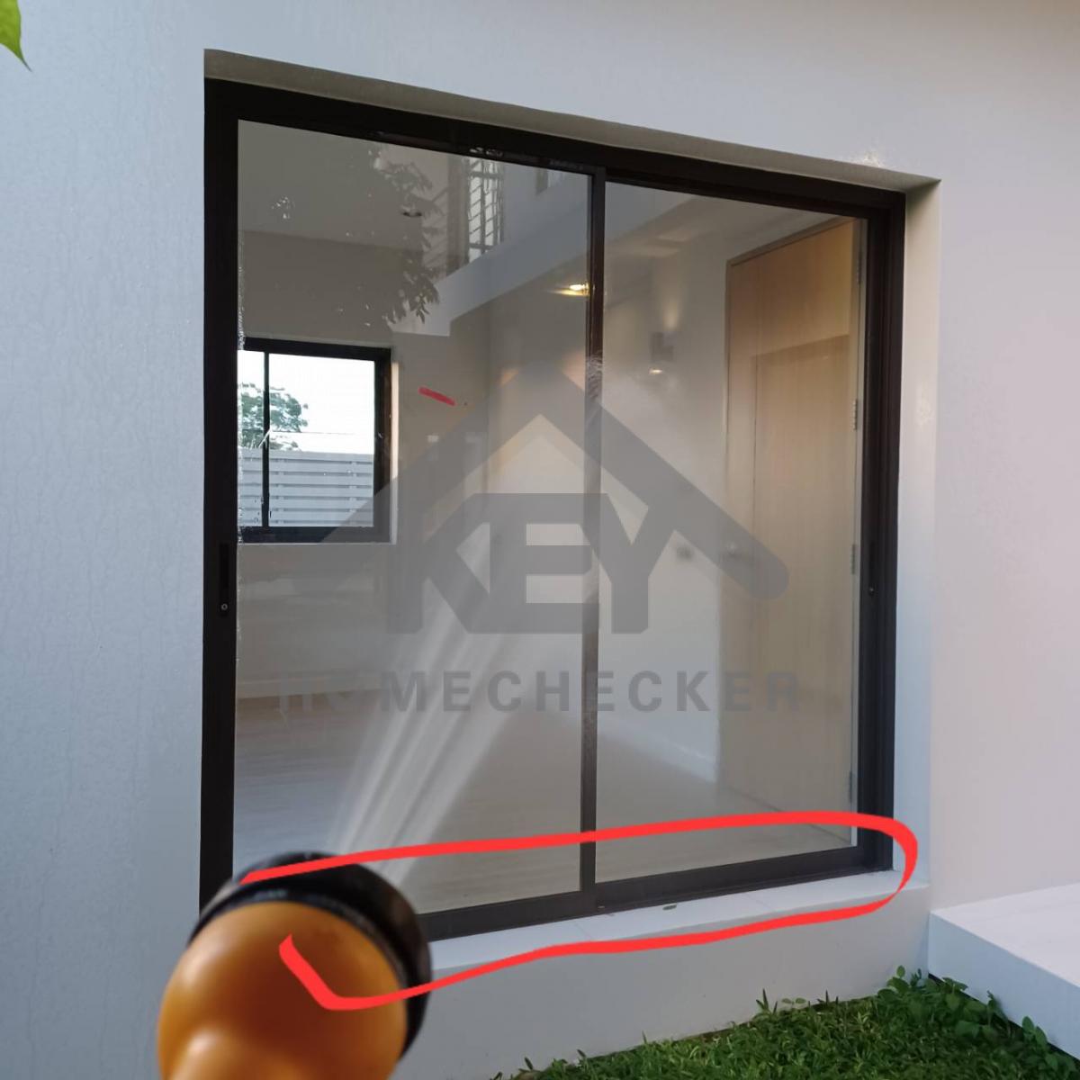 งานเทสน้ำ ประตูหน้าต่าง