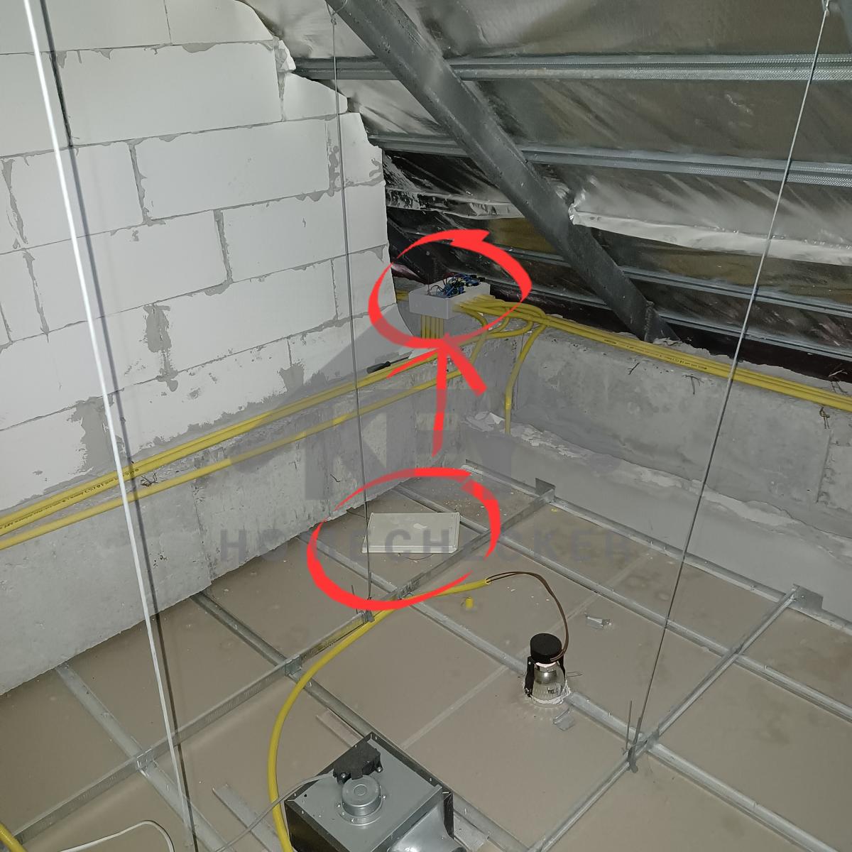 งานตรวจสอบหลังคา