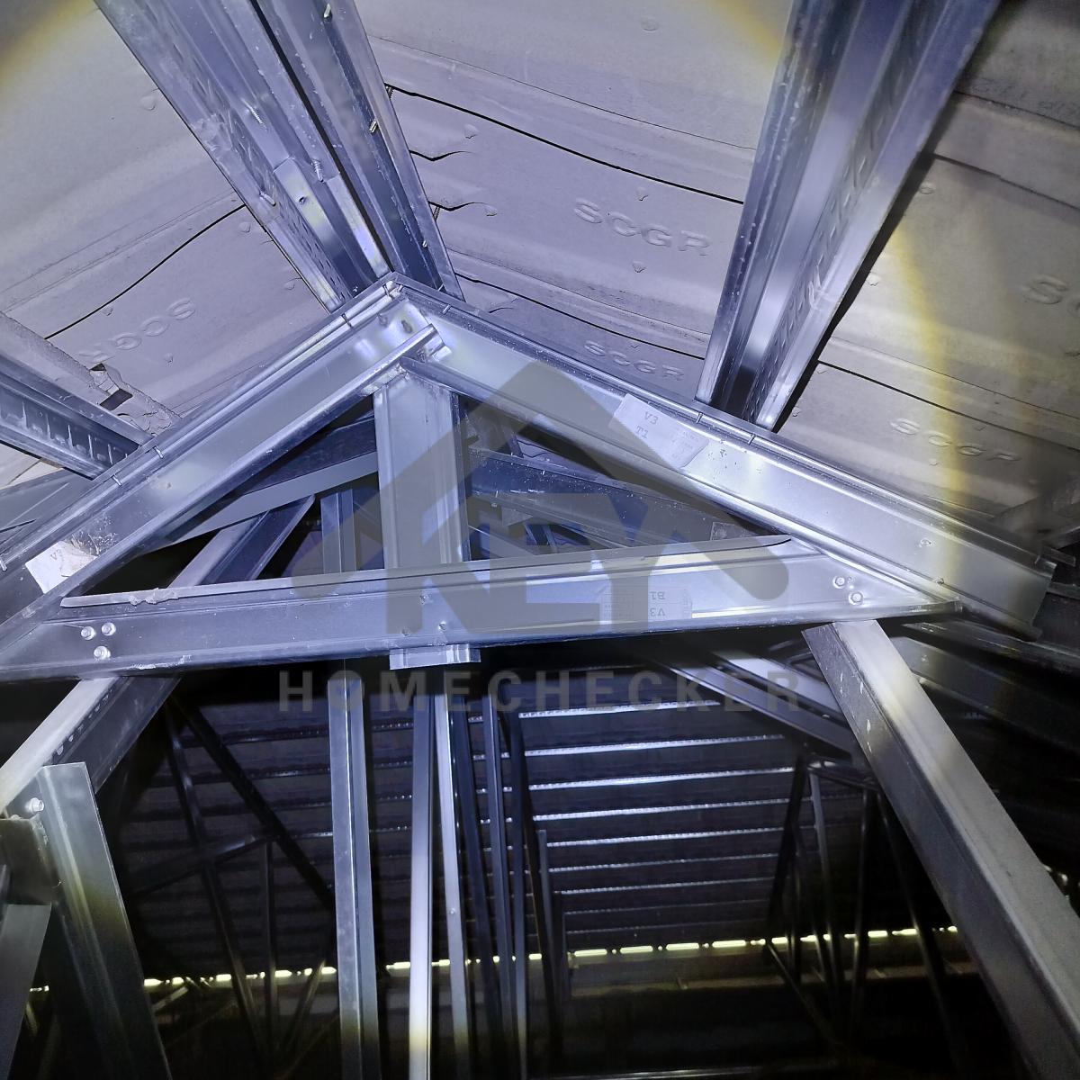 งานตรวจสอบหลังคา