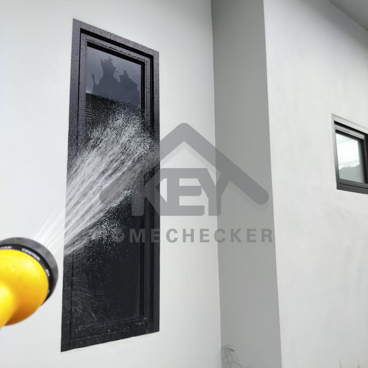 งานเทสน้ำ ประตูหน้าต่าง