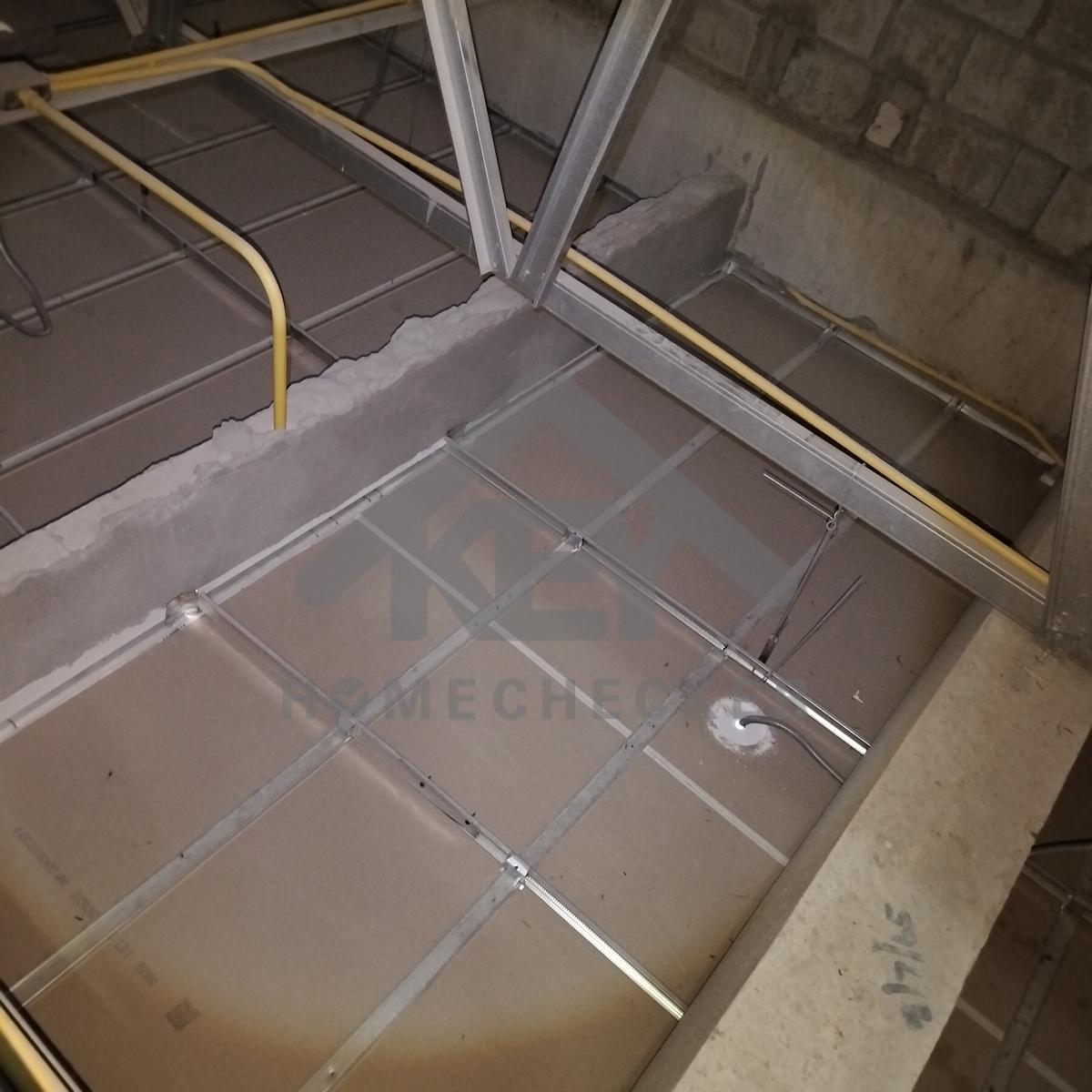 งานตรวจสอบหลังคา