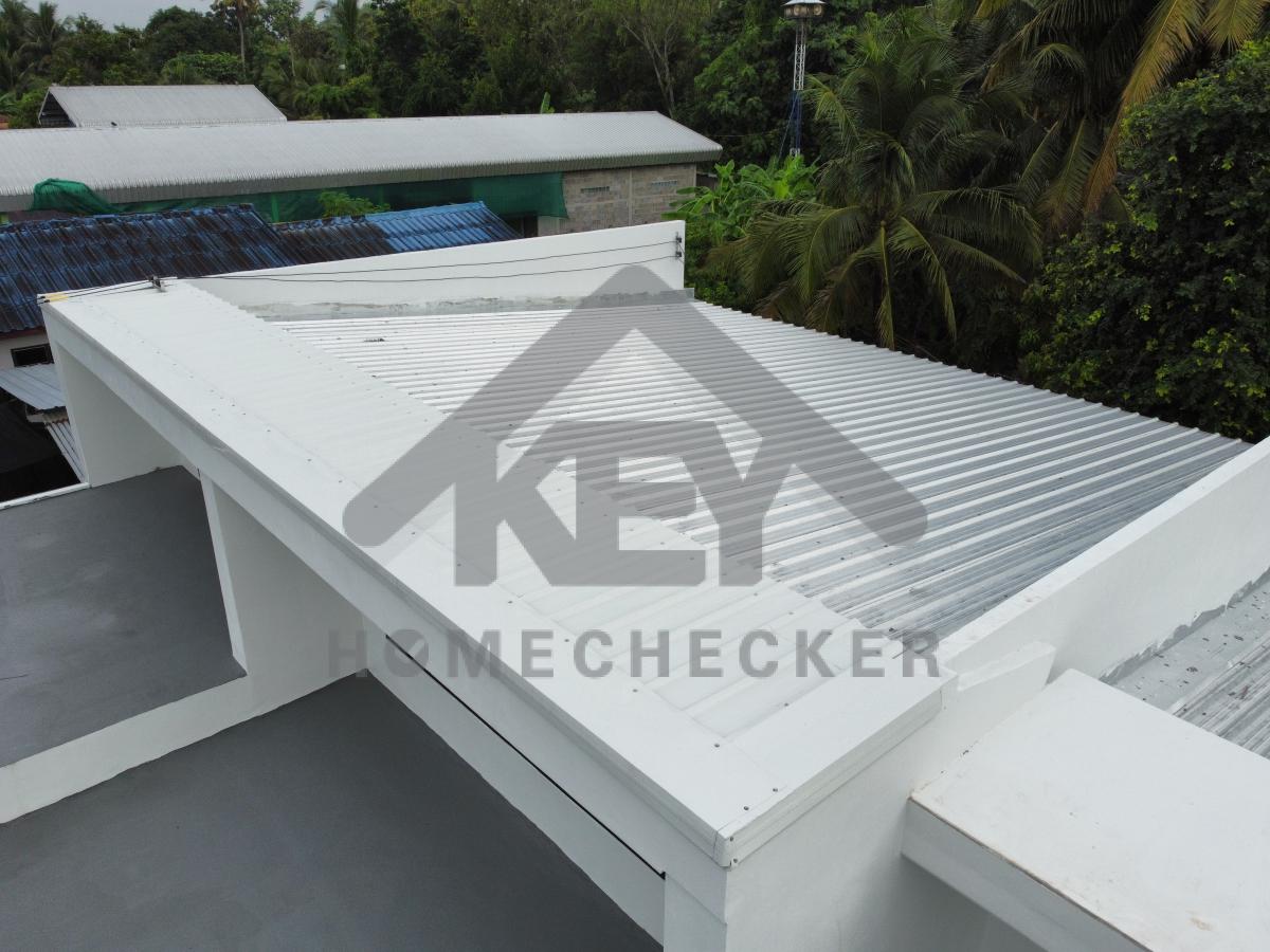 งานตรวจสอบหลังคา