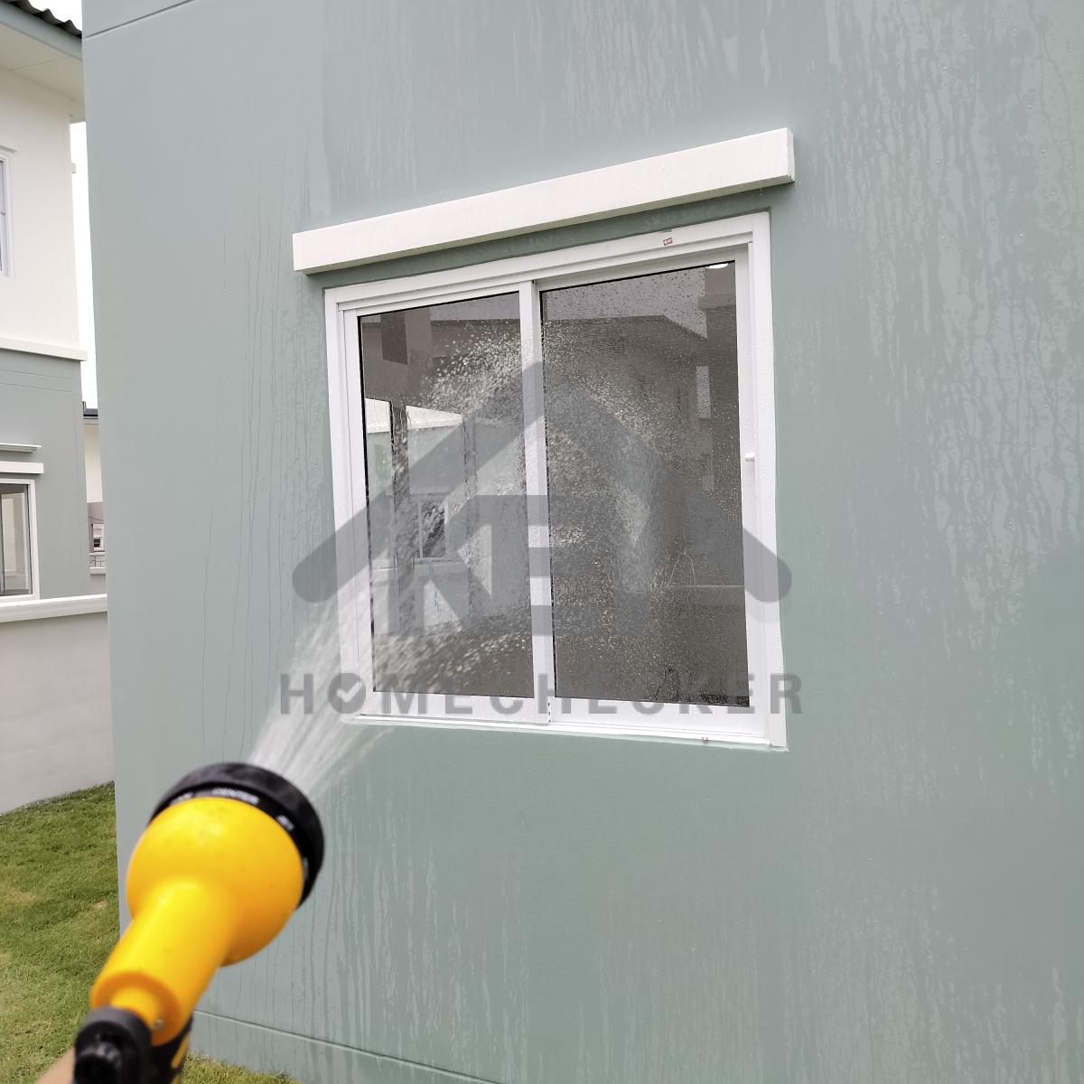 งานเทสน้ำ ประตูหน้าต่าง