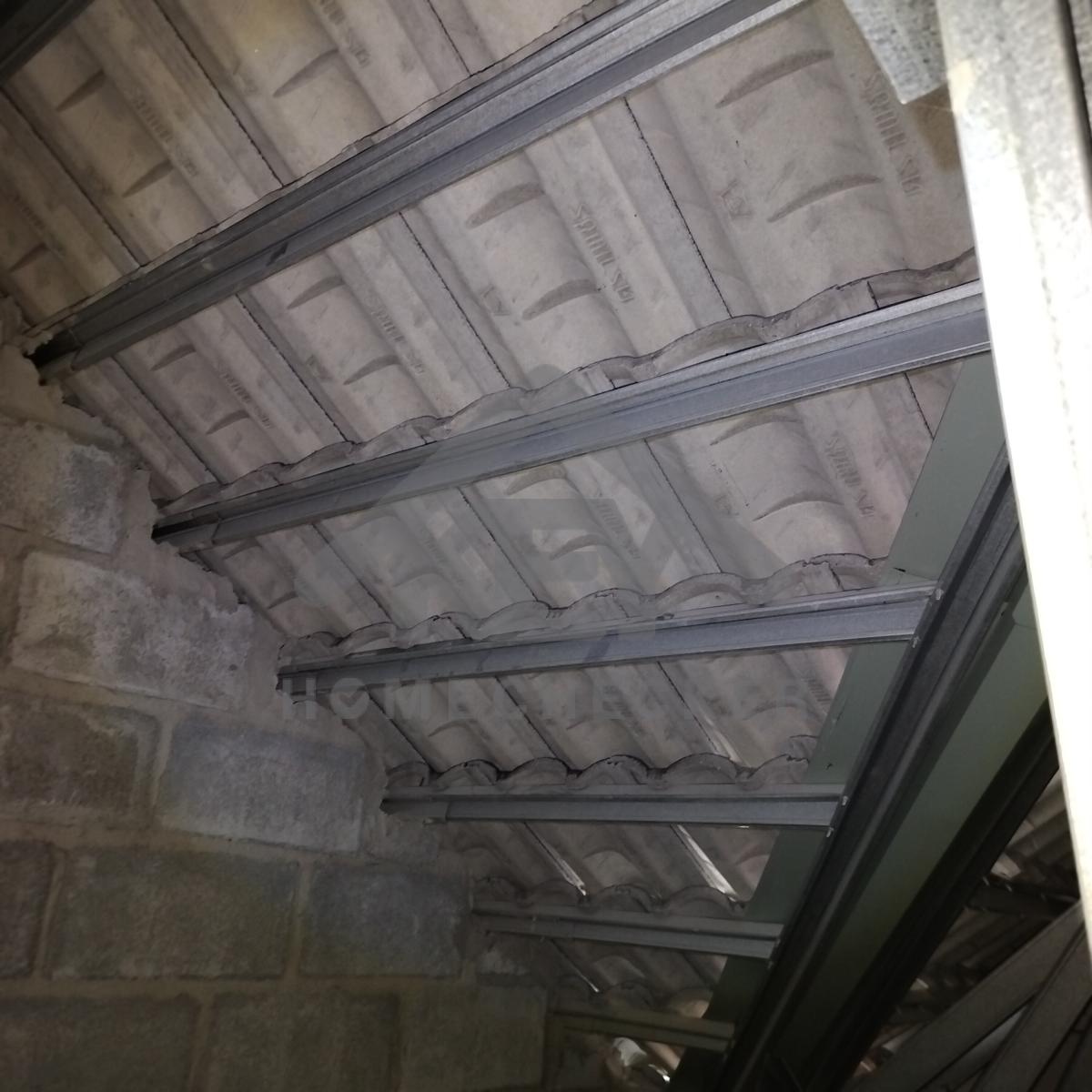 งานตรวจสอบหลังคา