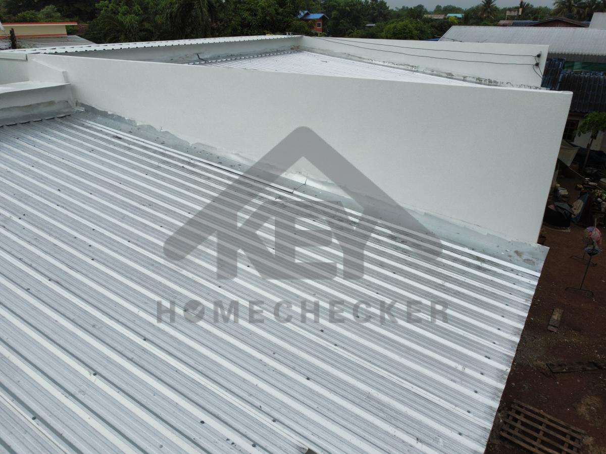 งานตรวจสอบหลังคา