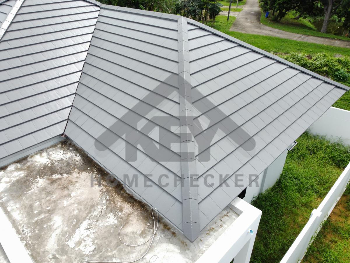 งานตรวจสอบหลังคา