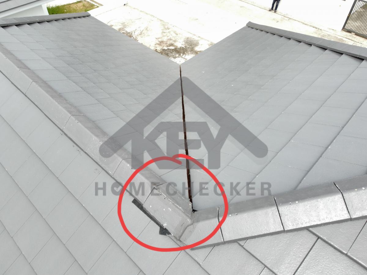 งานตรวจสอบหลังคา