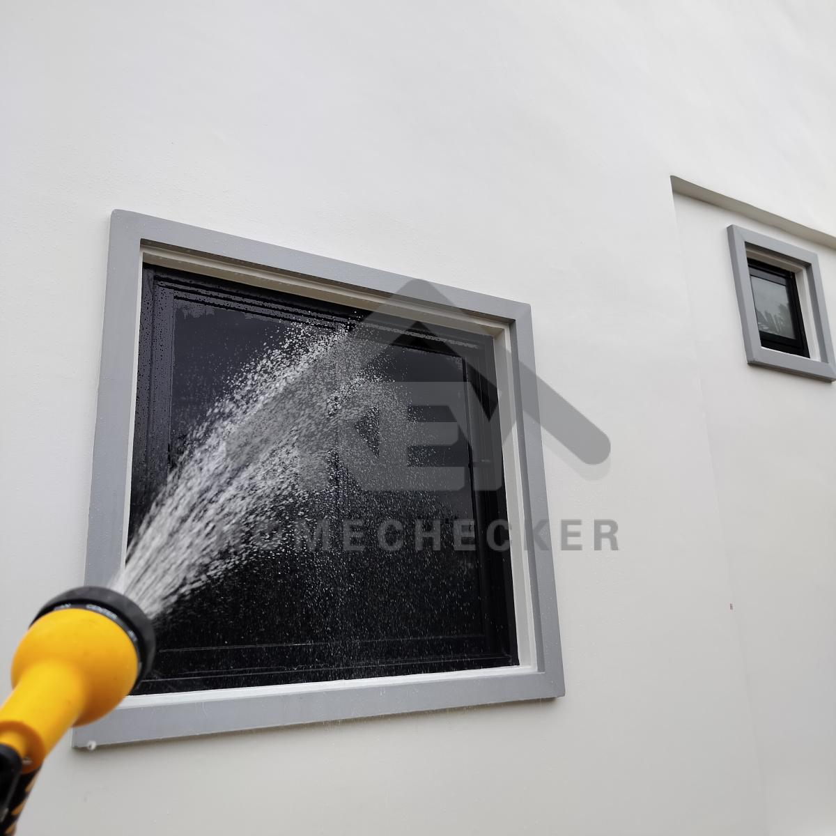 งานเทสน้ำ ประตูหน้าต่าง