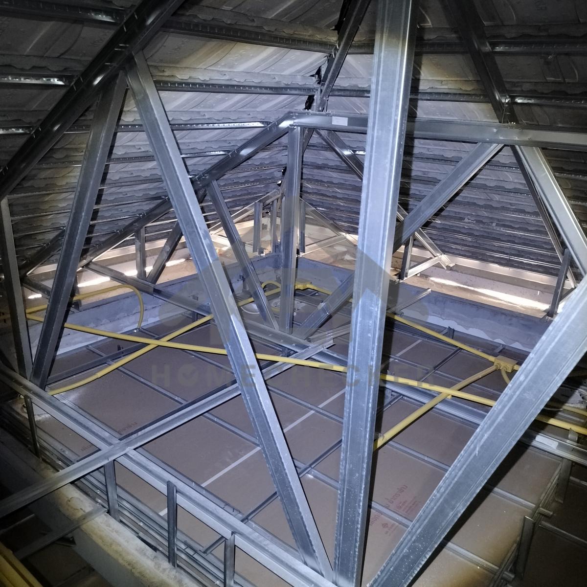 งานตรวจสอบหลังคา