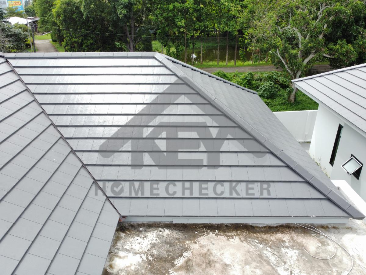 งานตรวจสอบหลังคา