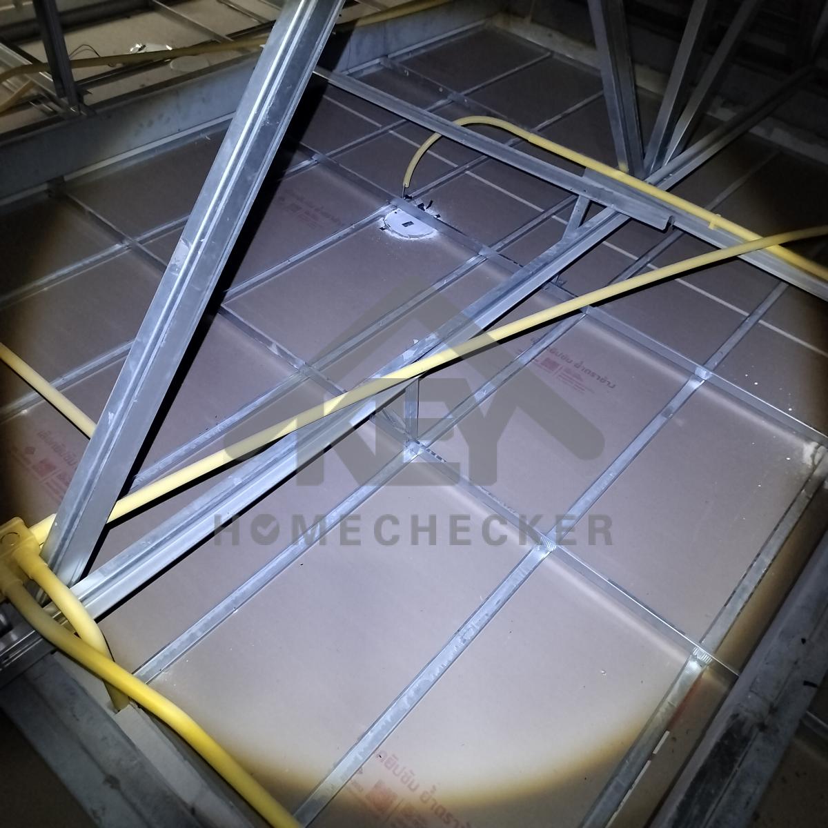 งานตรวจสอบหลังคา