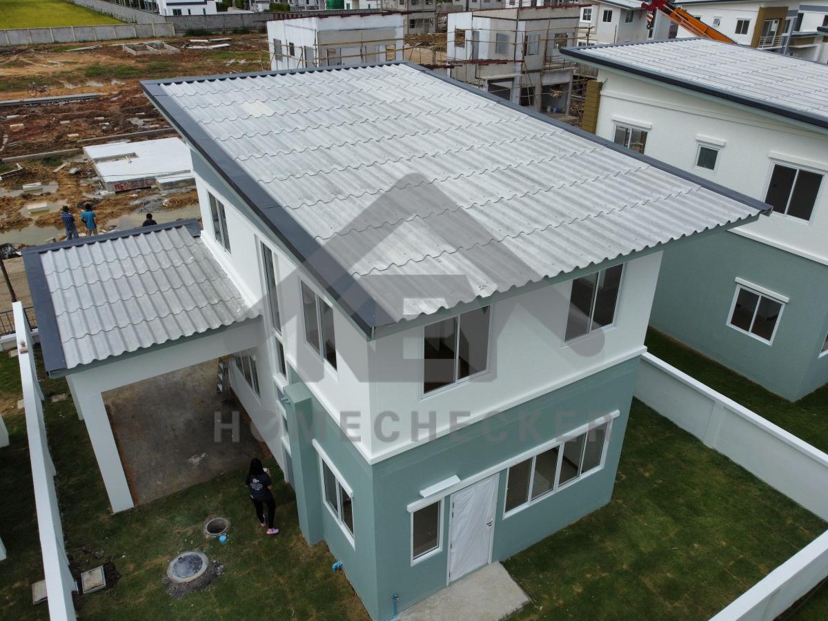 งานตรวจสอบหลังคา