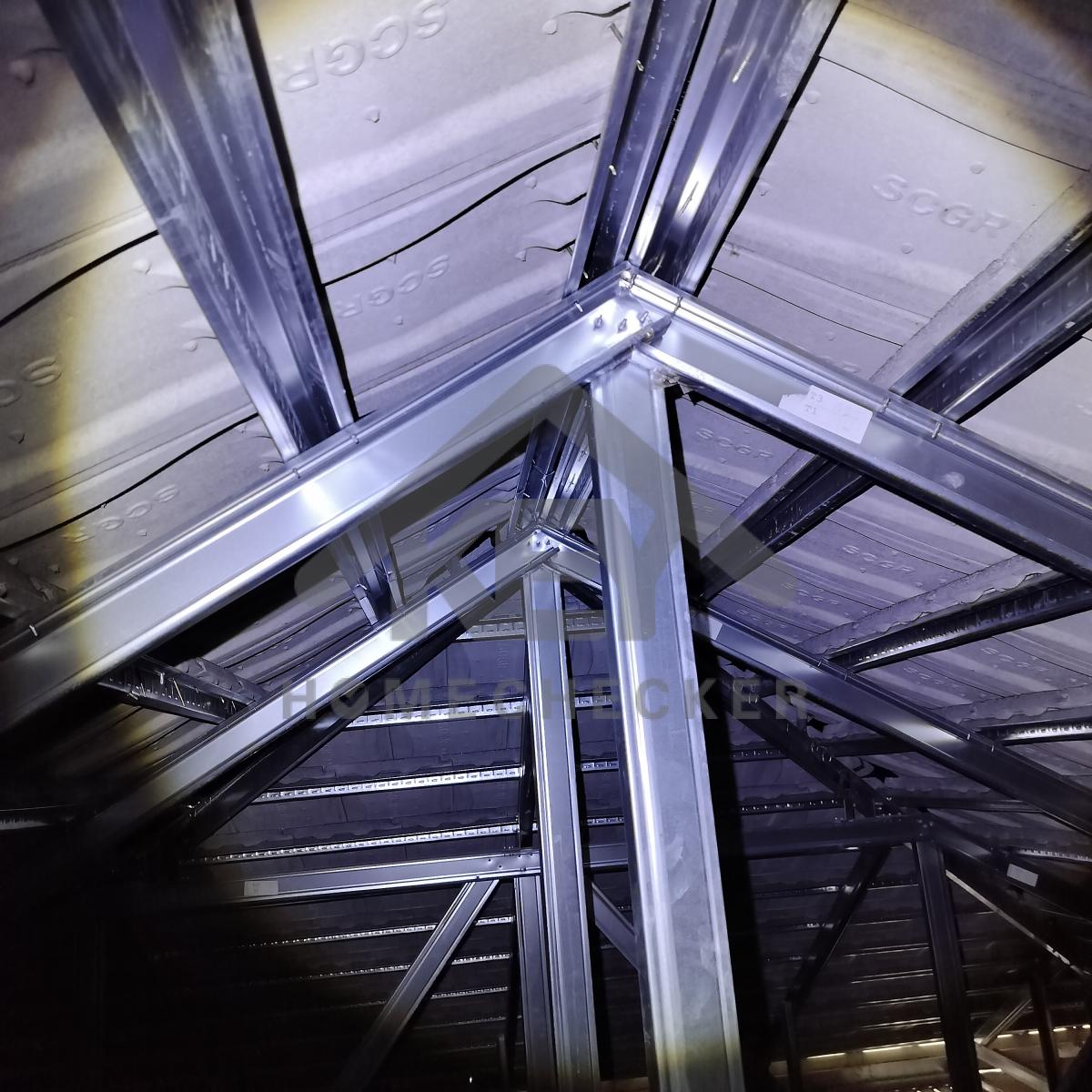 งานตรวจสอบหลังคา