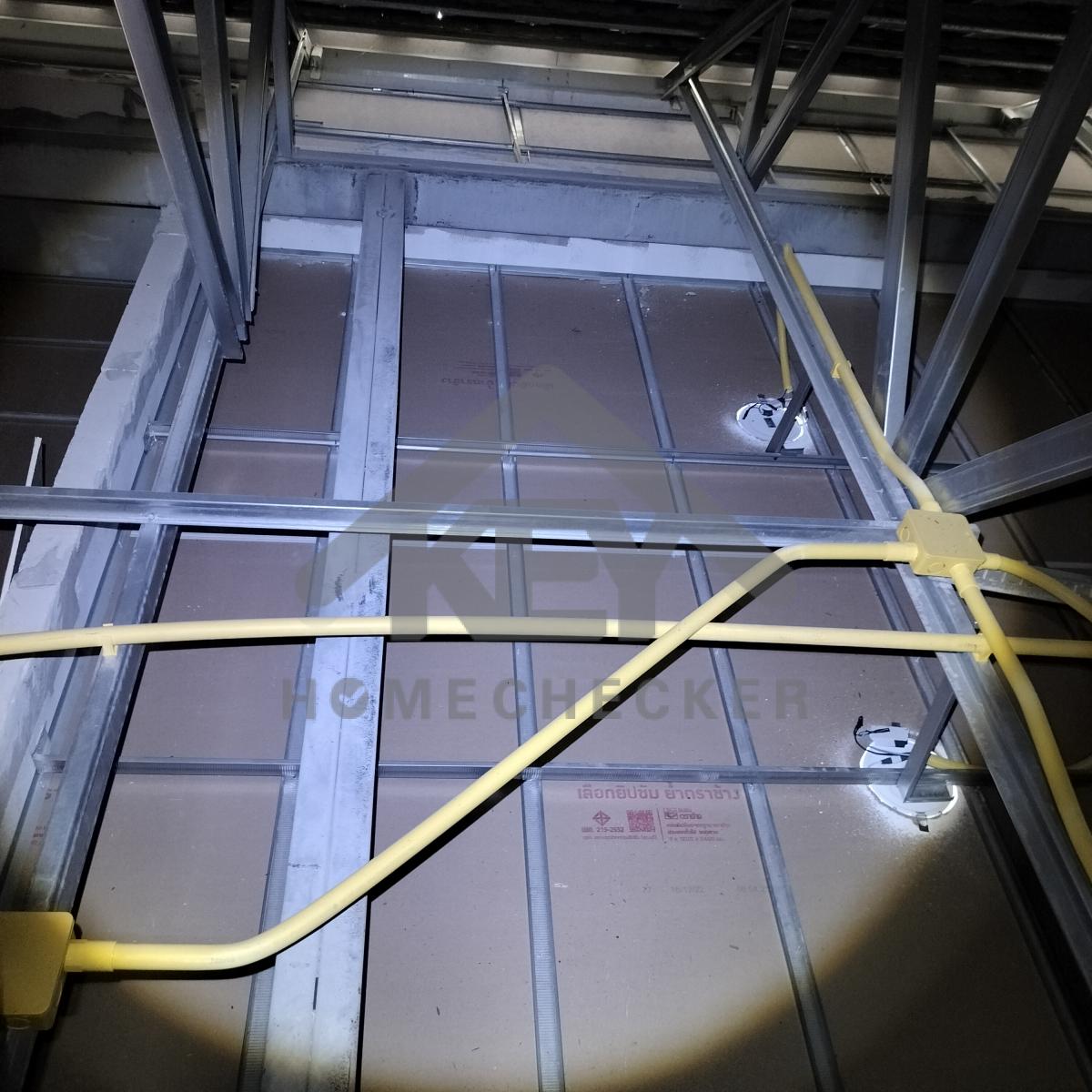 งานตรวจสอบหลังคา