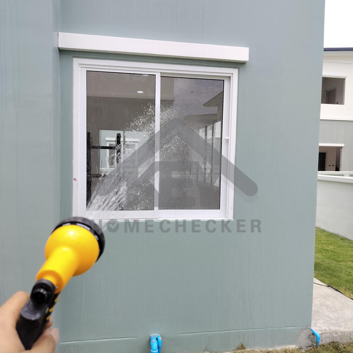 งานเทสน้ำ ประตูหน้าต่าง