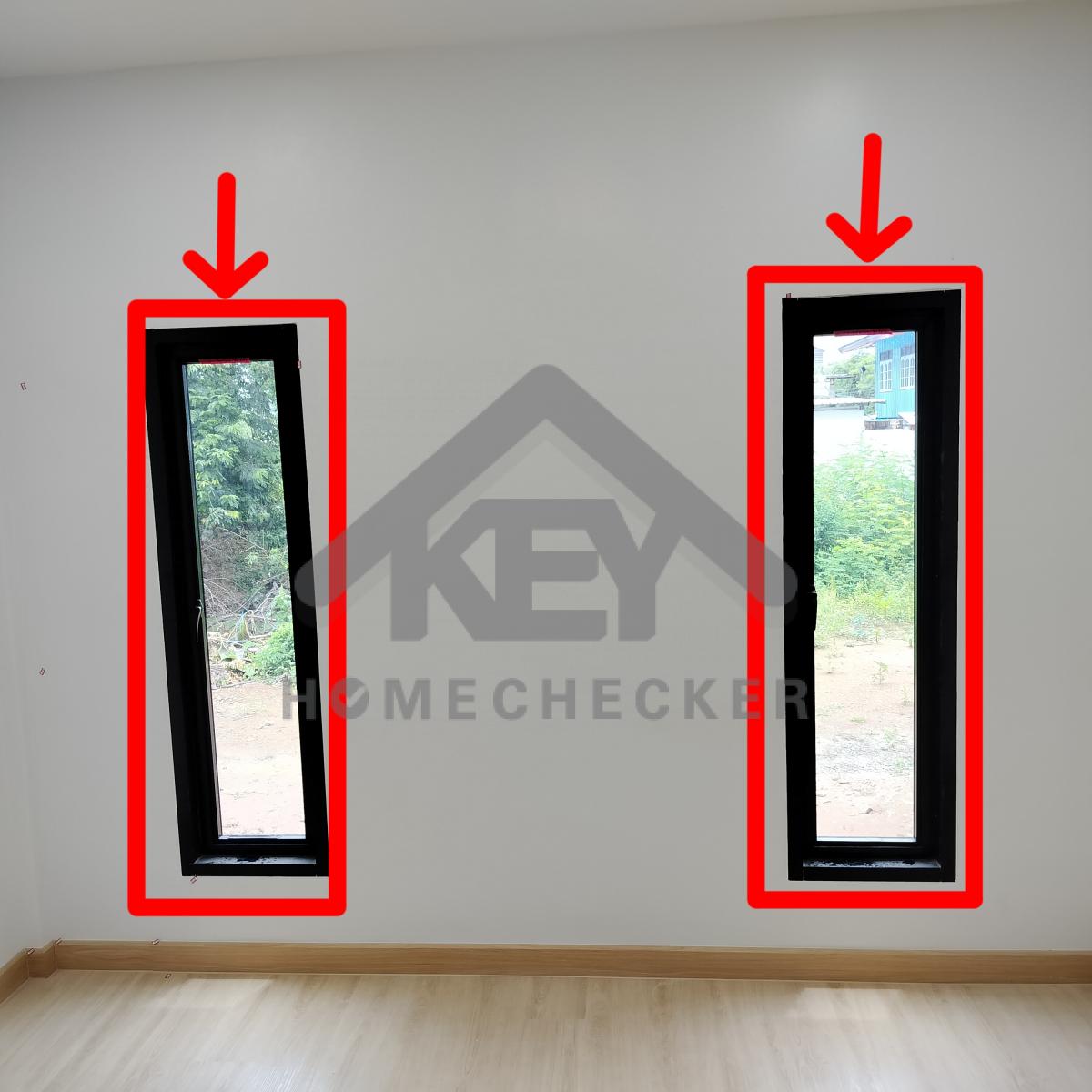 งานเทสน้ำ ประตูหน้าต่าง