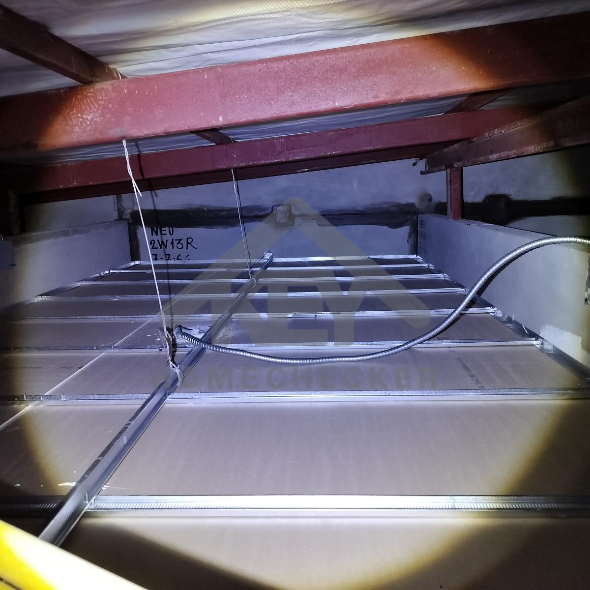 งานตรวจสอบหลังคา