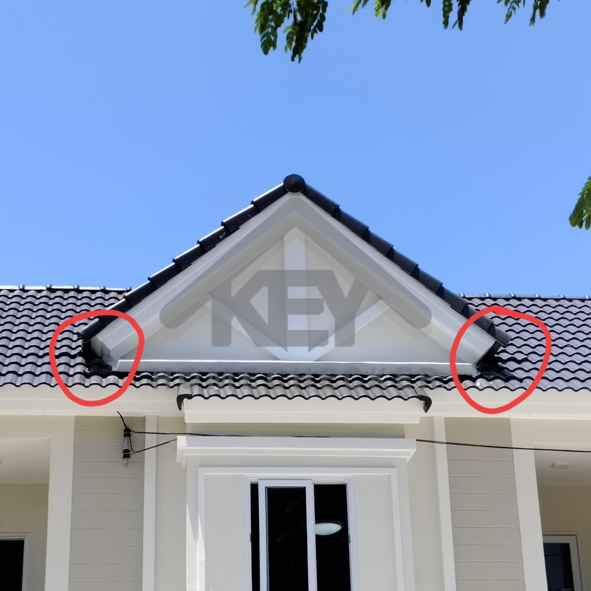 งานตรวจสอบหลังคา