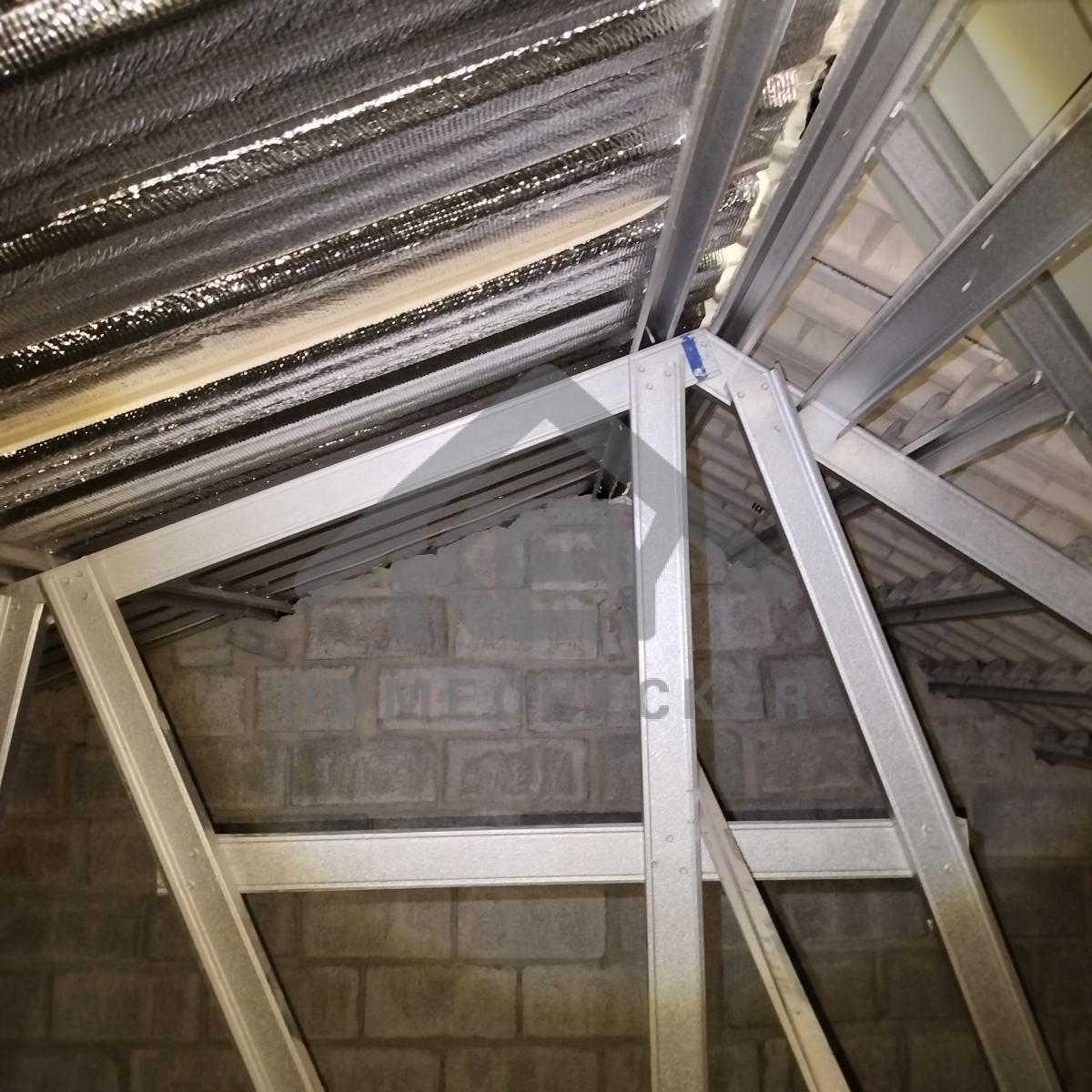 งานตรวจสอบหลังคา