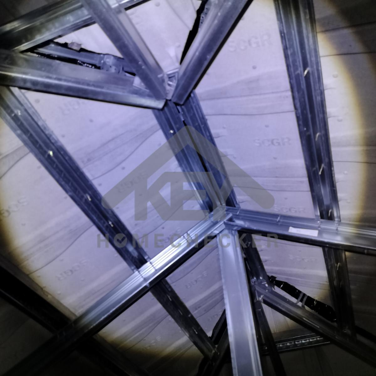 งานตรวจสอบหลังคา