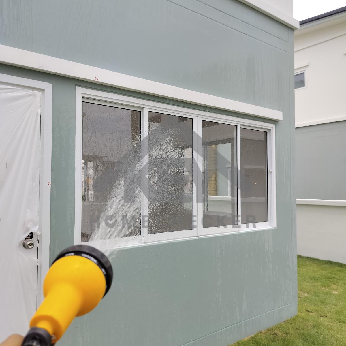 งานเทสน้ำ ประตูหน้าต่าง