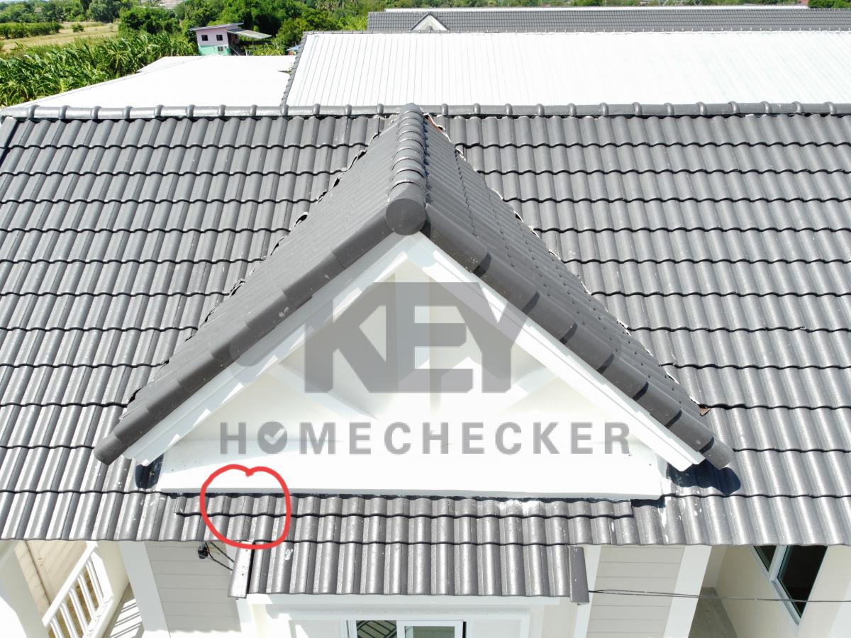 งานตรวจสอบหลังคา