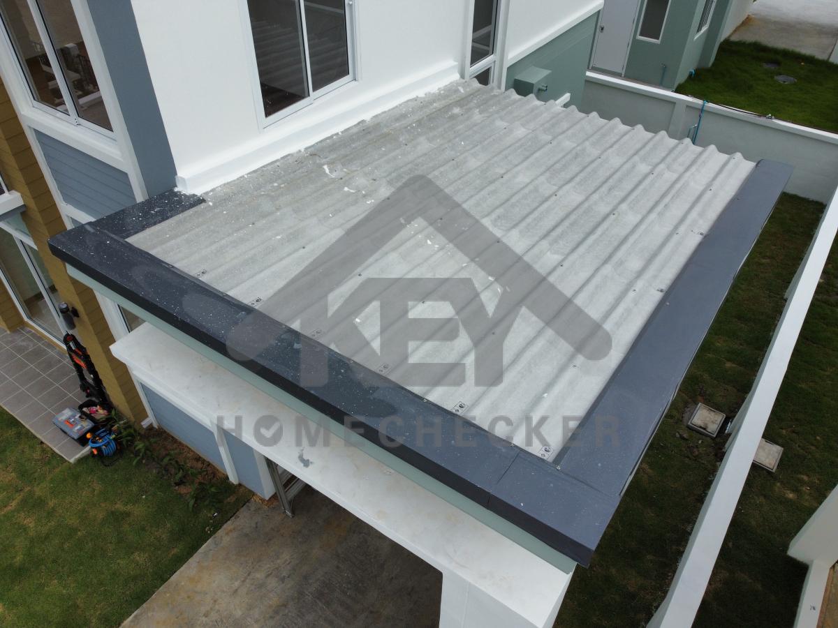 งานตรวจสอบหลังคา